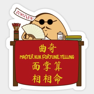 Fortune Cookie Teller Sticker